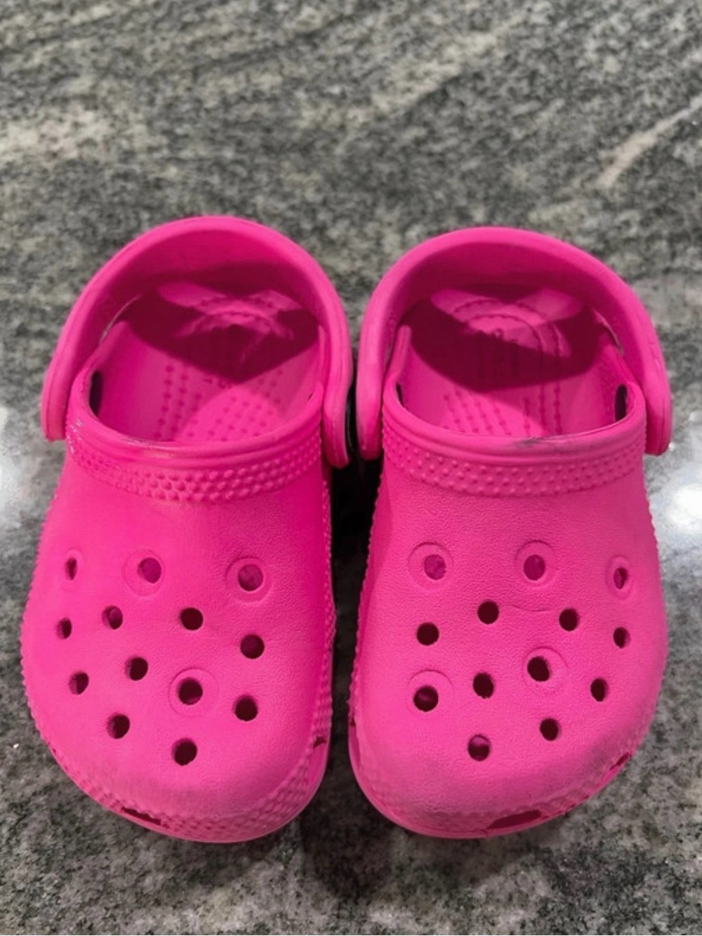 Kids Bright Pink Crocs